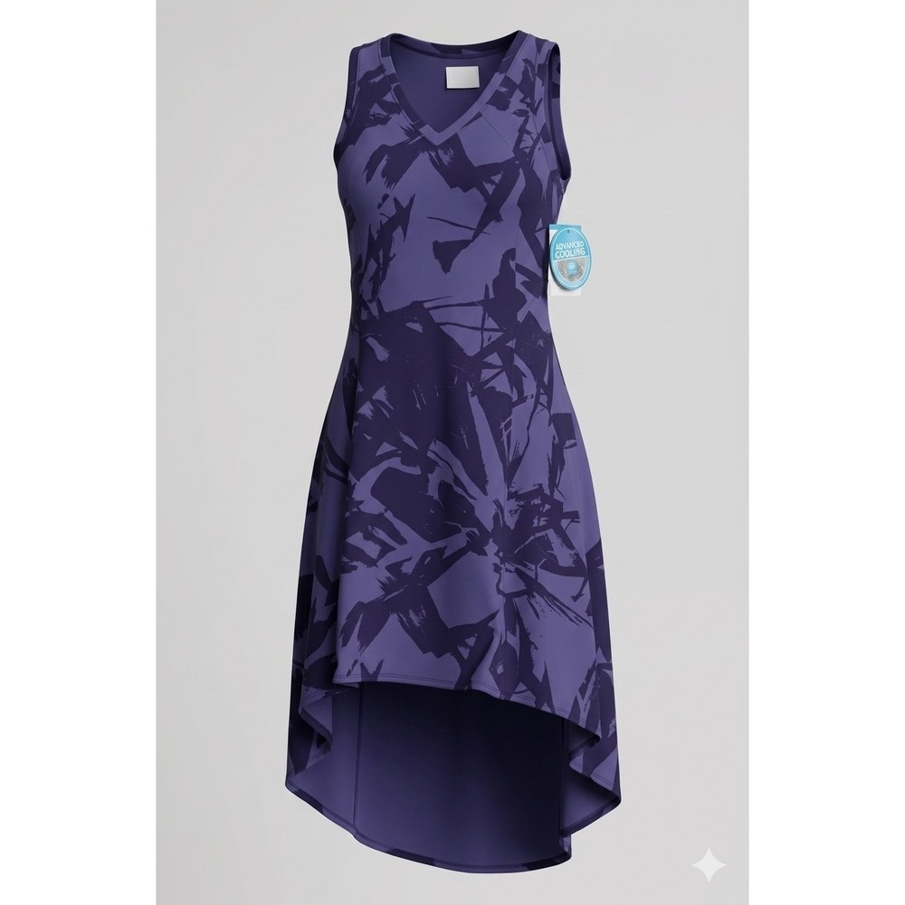 Columbia XL5669-497 Cool Camper II Women's Purple Coverup Dress. NWT. Size XS